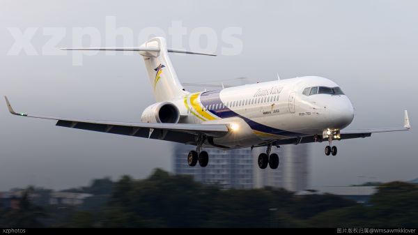 PK-ALC landing in Subang airport