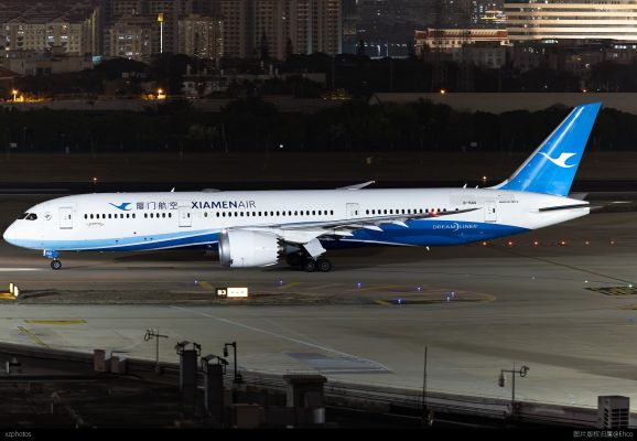 厦门航空789彩绘