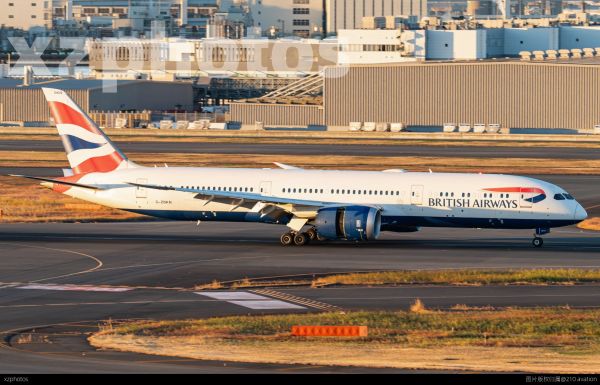 英国航空早晨落地羽田