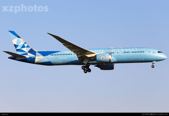 Etihad Manchester Livery in SVO