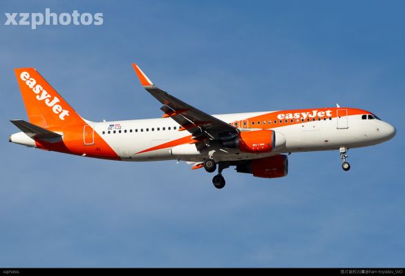 easyJet A320 in Madrid