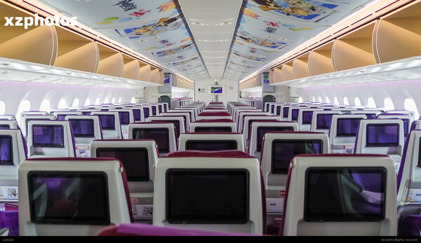 吉祥789“原神号”经济舱客舱