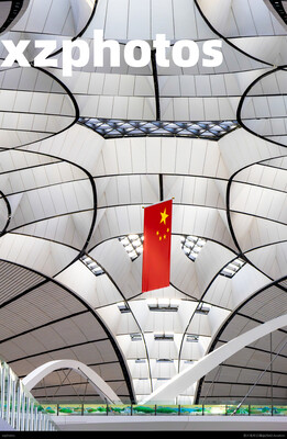 大兴机场国旗