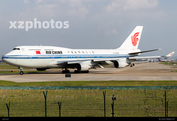 国航747
