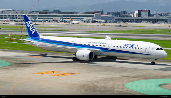 FUK地面全日空787-10