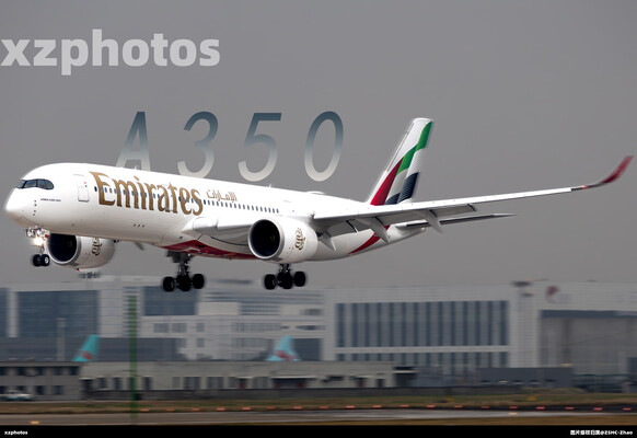 阿联酋A350首访中国 落地杭州