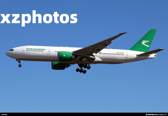 土库曼斯坦航空77L访京