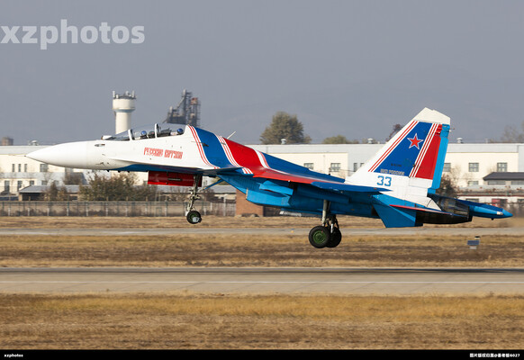 俄罗斯勇士飞行表演队苏-30SM