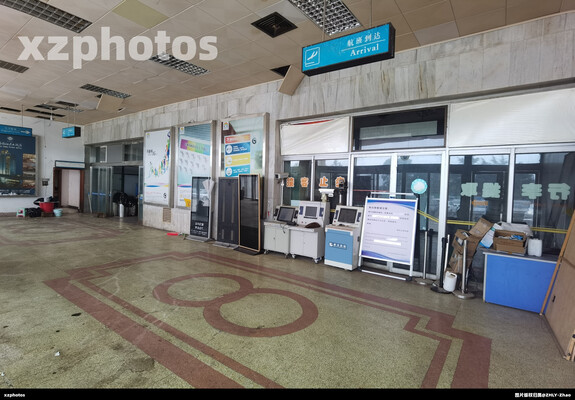 北郊机场老航站楼内部