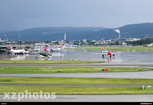 当小雨邂逅世界最美机场