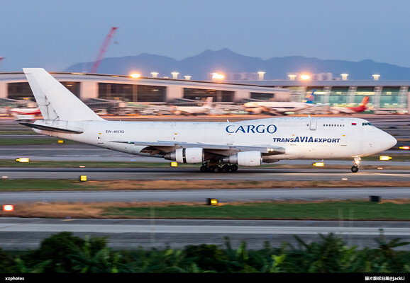 TransAVIA Exprot  747-300F  EW-465TQ