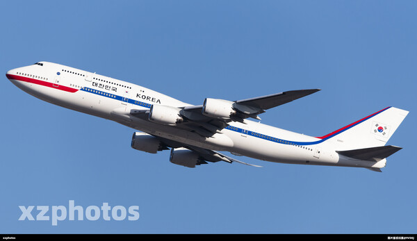 韩国总统专机离开北京