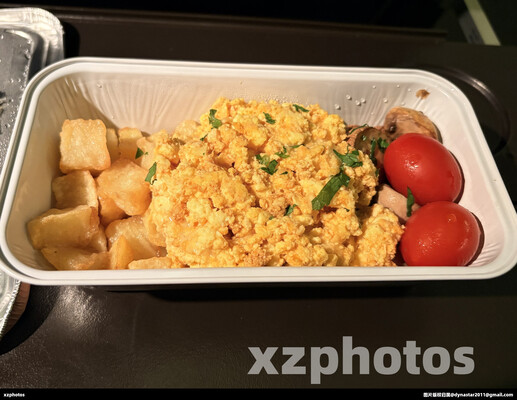 CX872 香港-旧金山 经济舱早餐（西式）