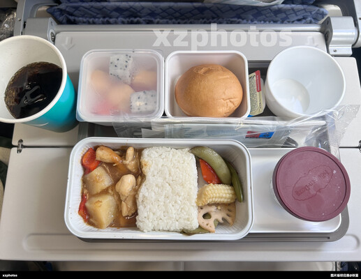 CX377 上海-香港经济舱餐食