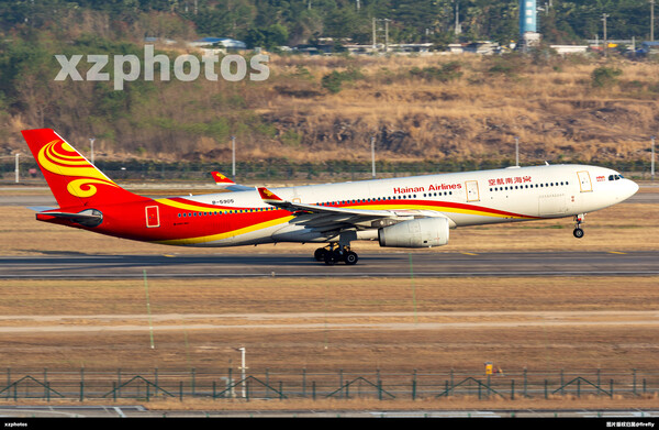 海航330准备起飞