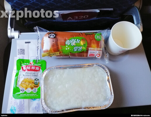 3U8971重庆江北—上海浦东经济舱航食