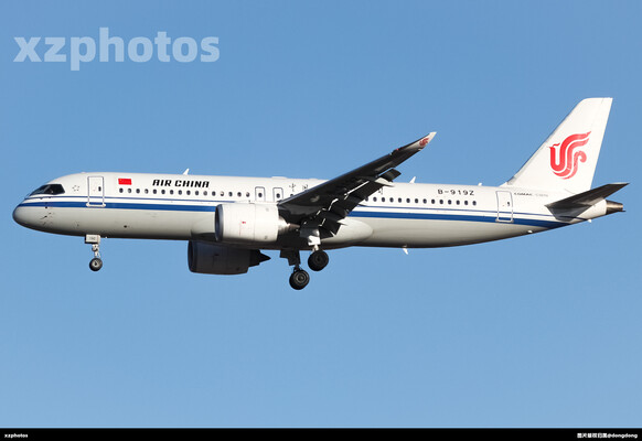 国航第三架C919