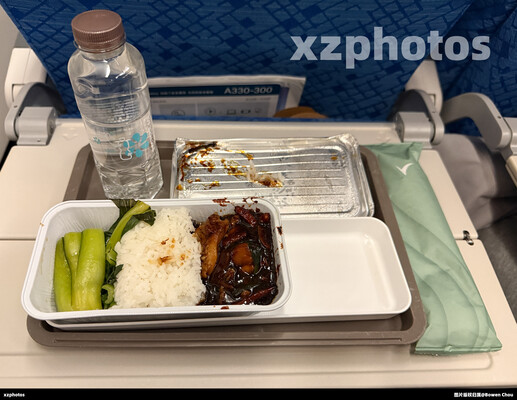 CX464 香港-台北经济舱餐食