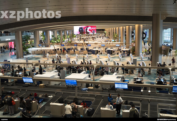 新加坡樟宜机场T2值机岛