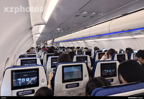 全日空A320客舱