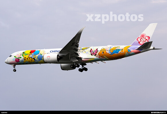 中華航空最新寶可夢彩繪