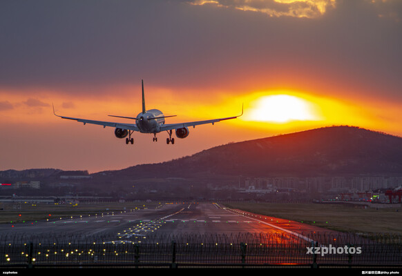 日落机场