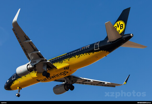 EUROWINGS "BVB Mannschaftsairbus"