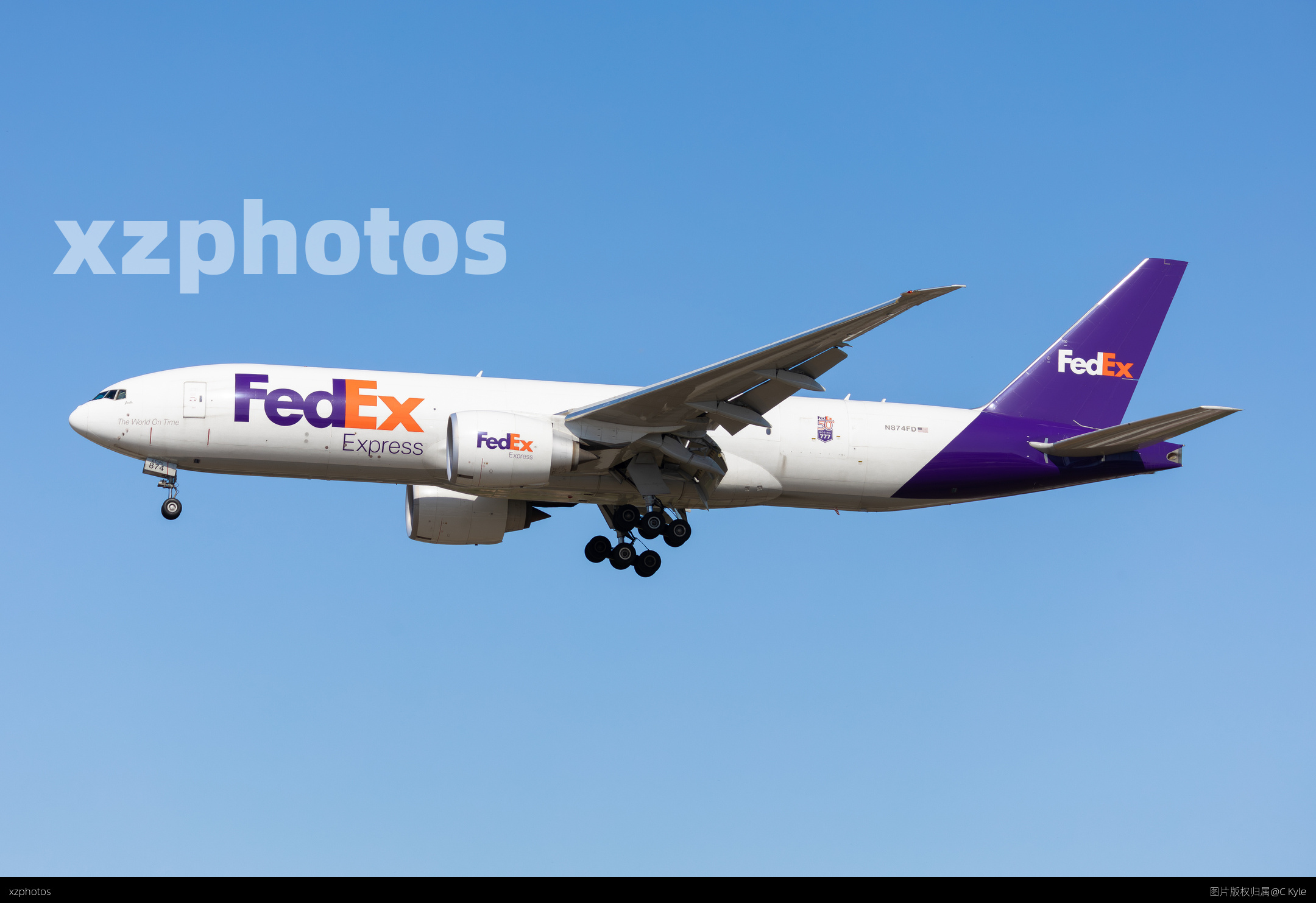 联邦航空N874FD