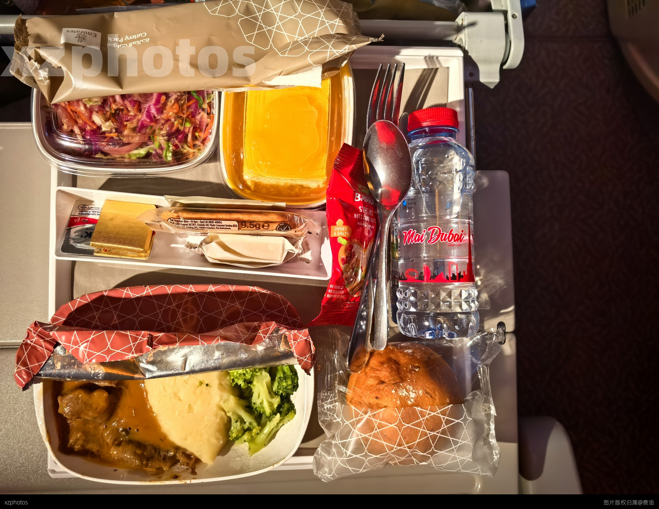 阿联酋航空总部配午餐