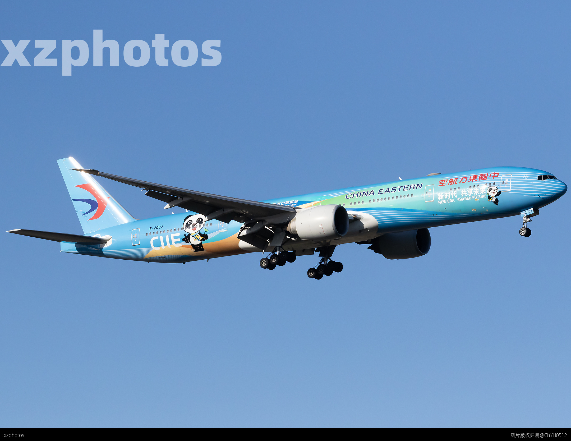 China International Import Expo B777-300ER