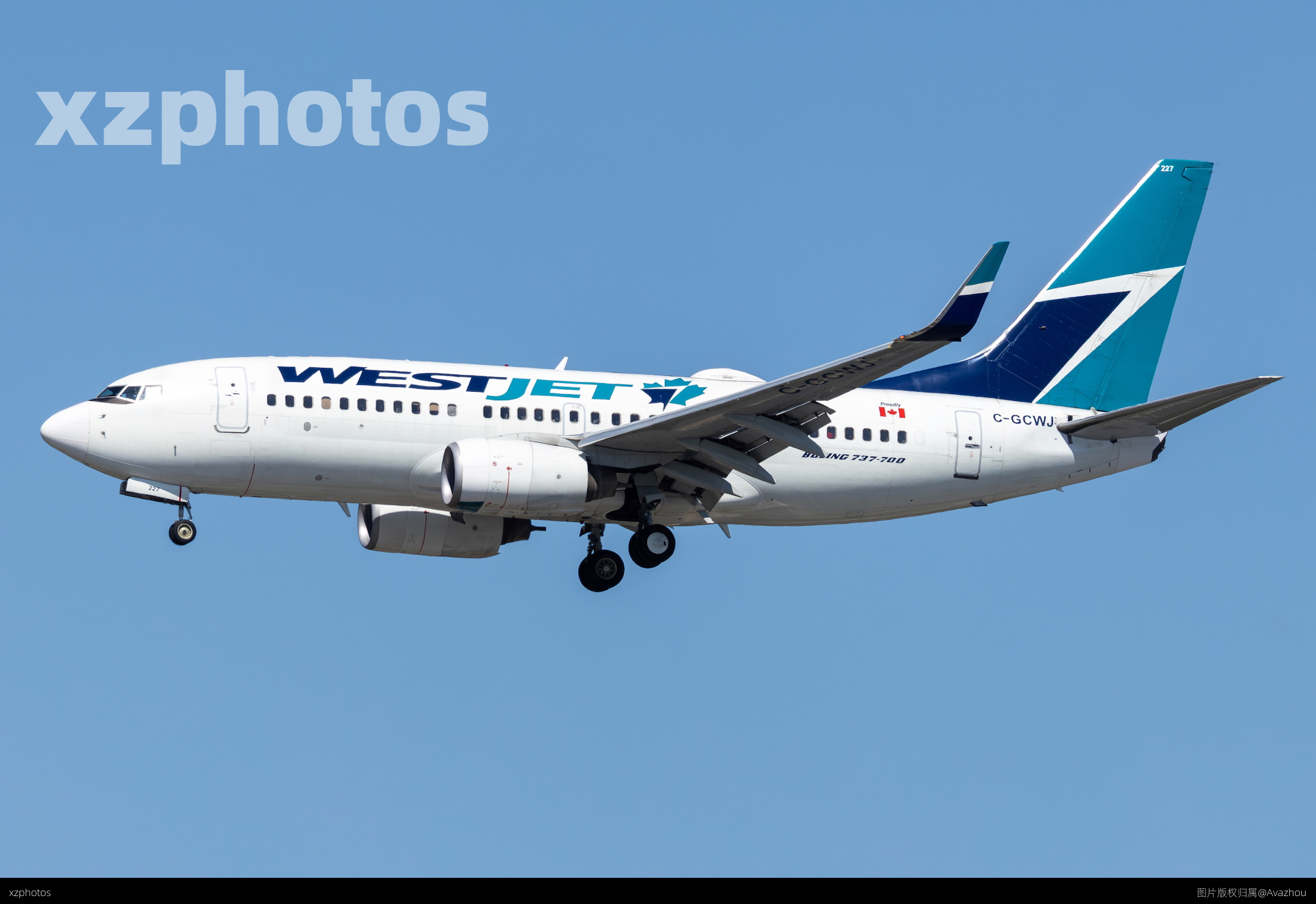 西捷737