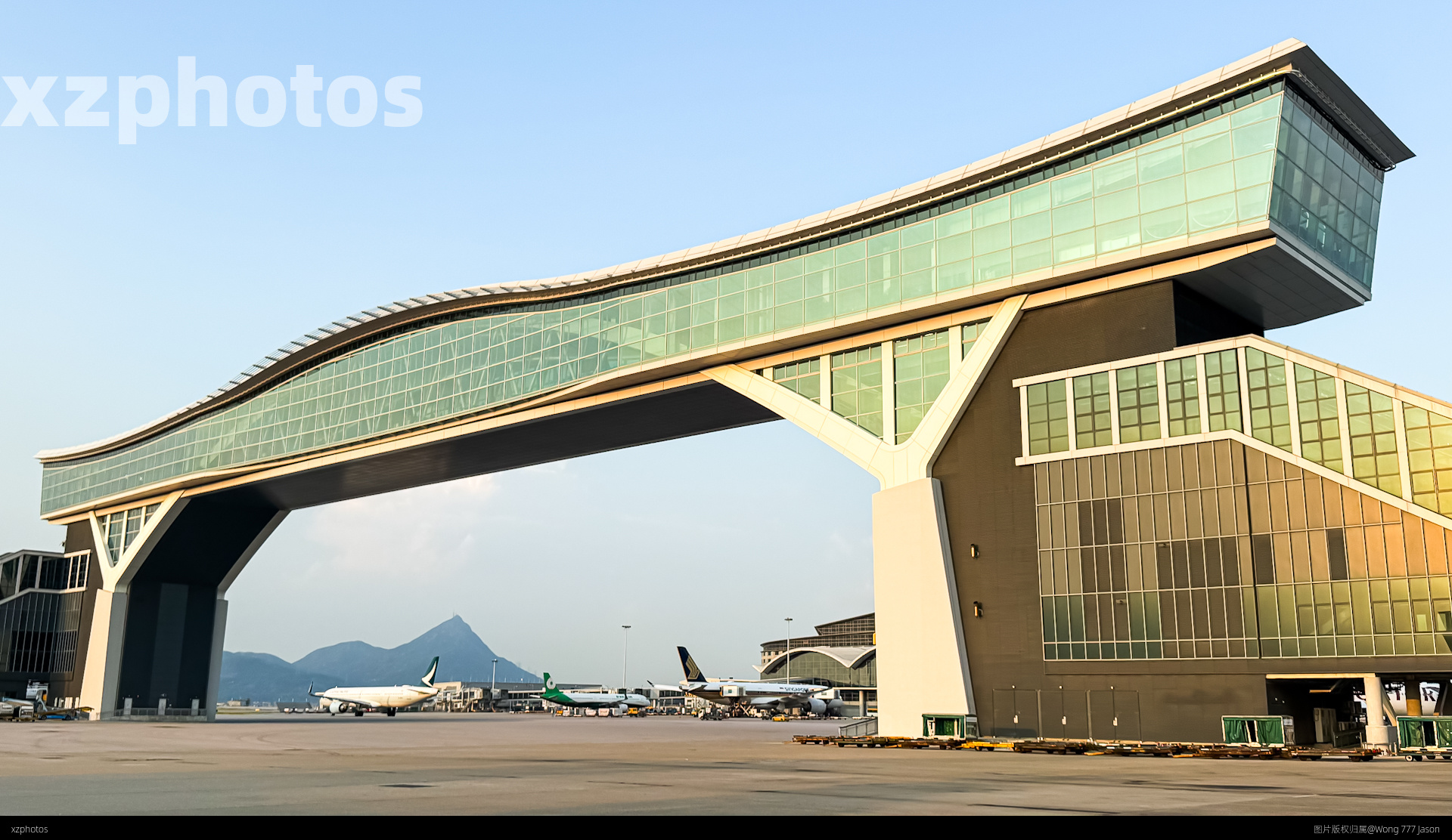 香港机场天际走廊