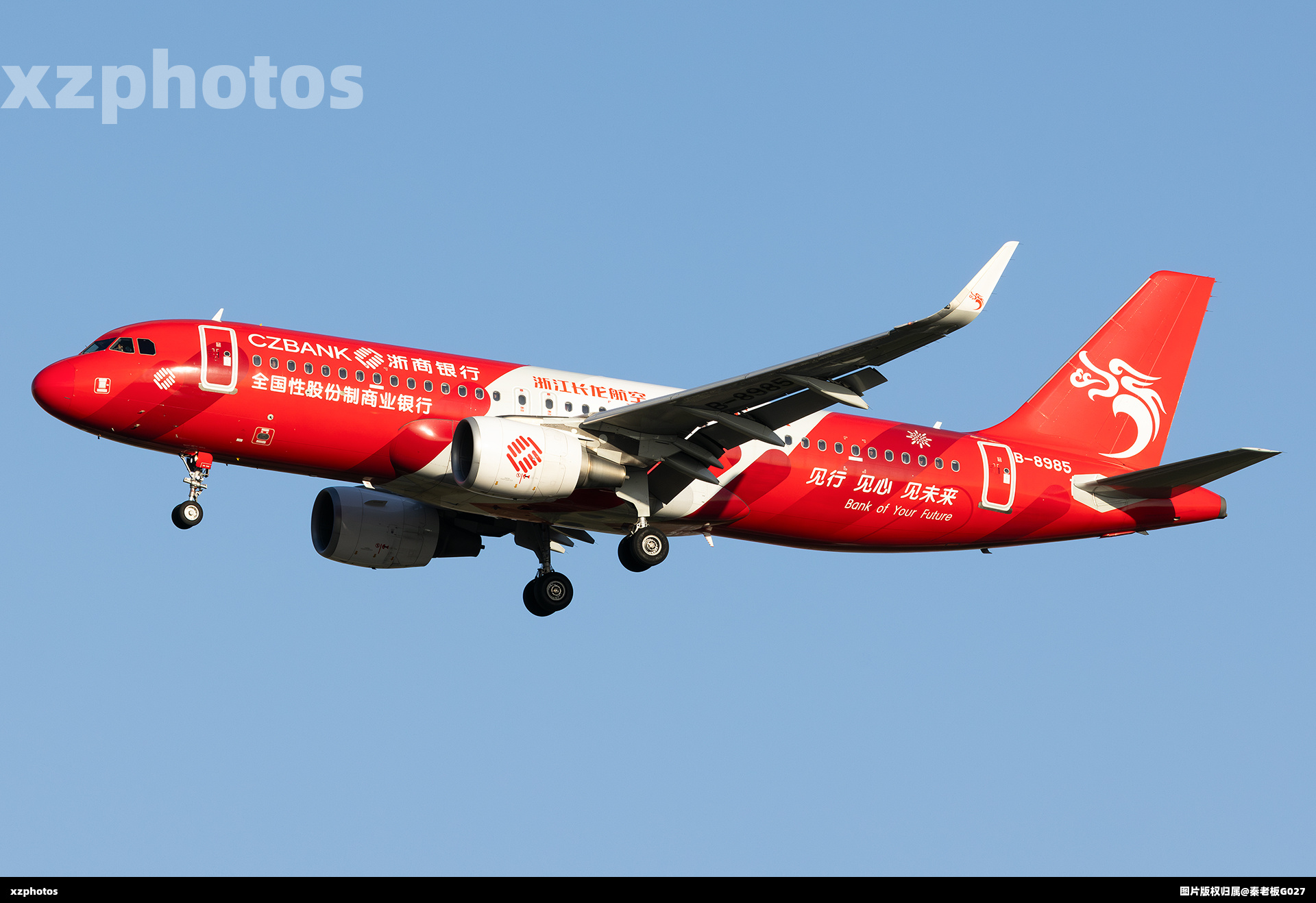 浙江长龙航空浙商银行彩绘