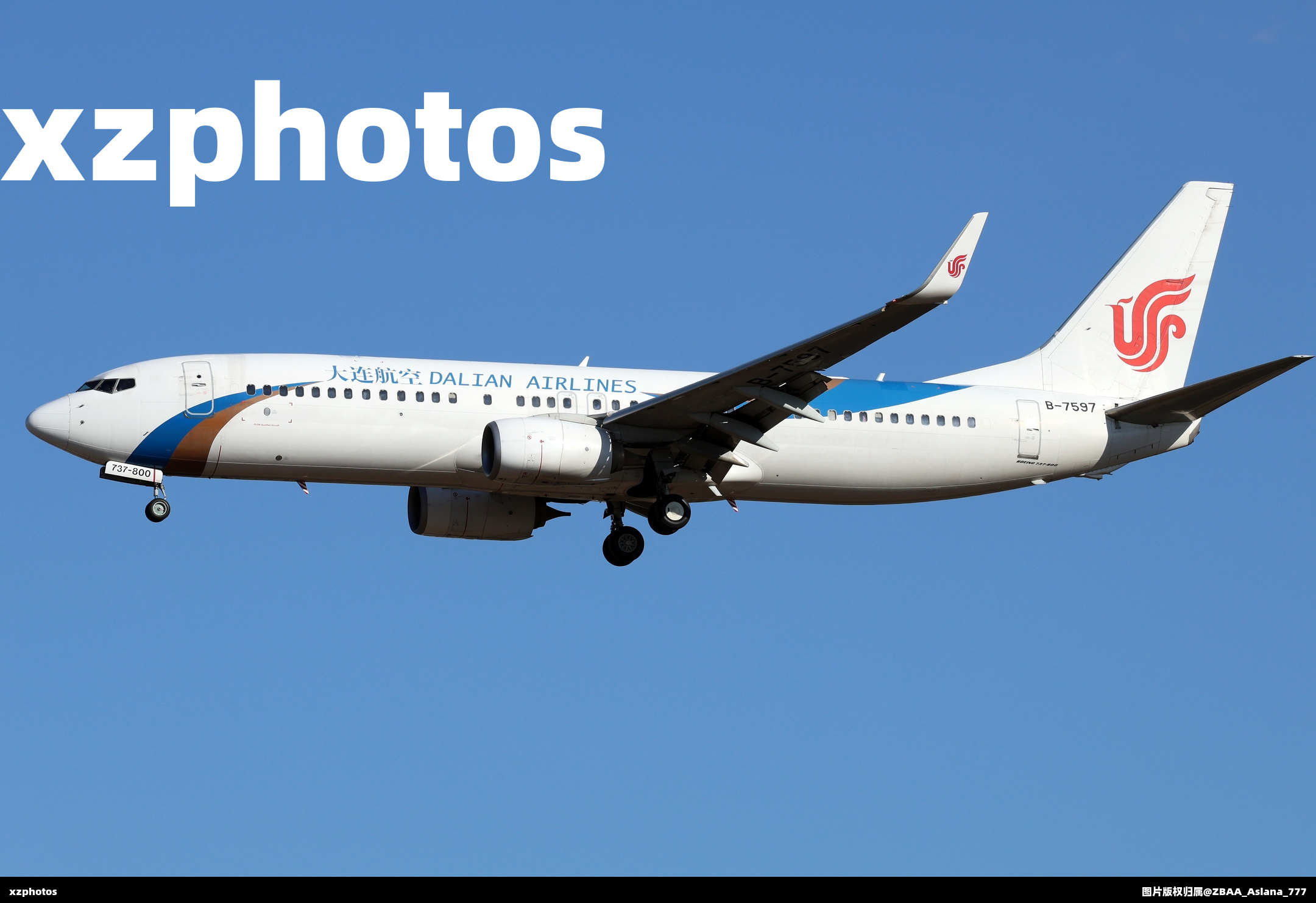 大连航空738访京