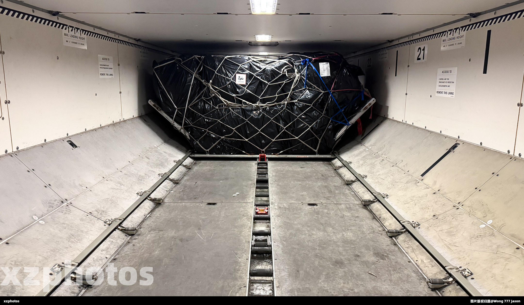 A321neo配PDU的货舱