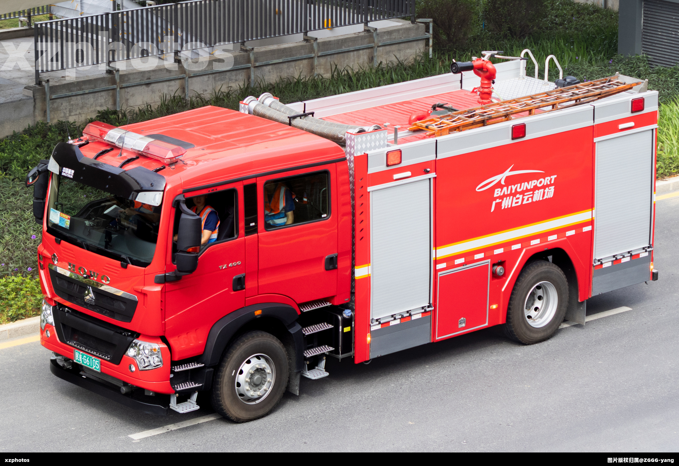白云机场消防车