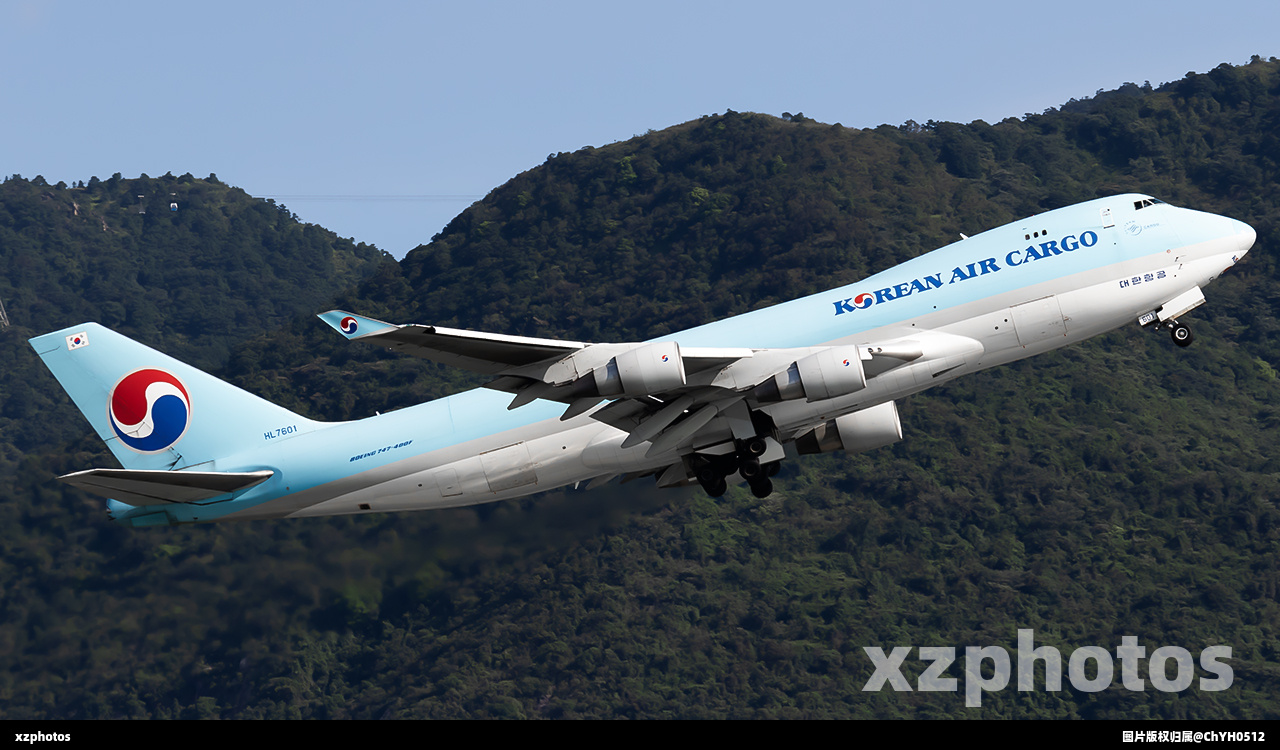 Korean Air Cargo B747-400F HL7601