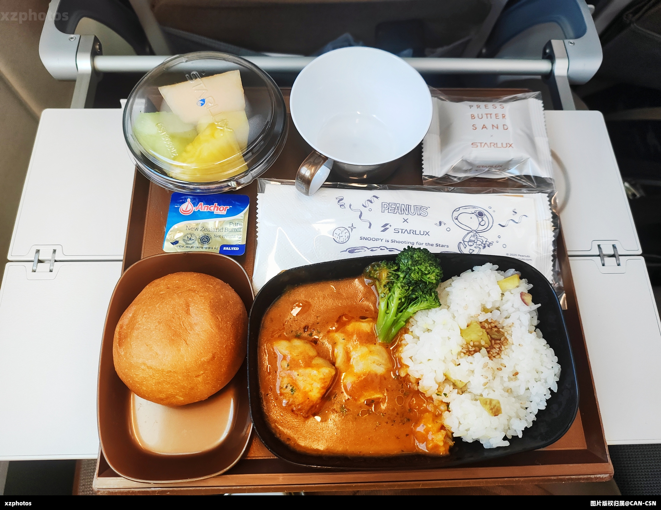 JX801 东京-台北经济舱餐食