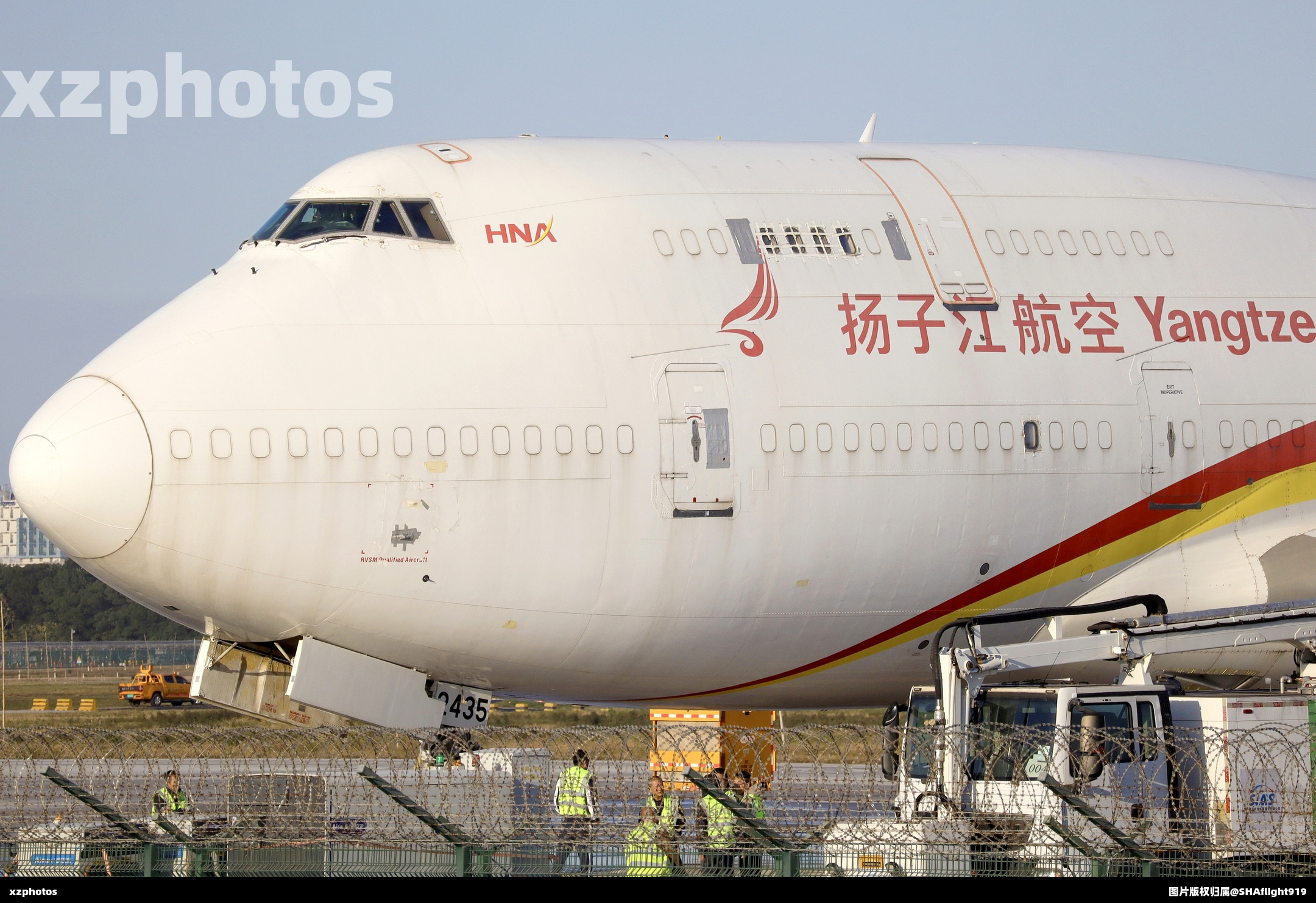 扬子江航空747货机