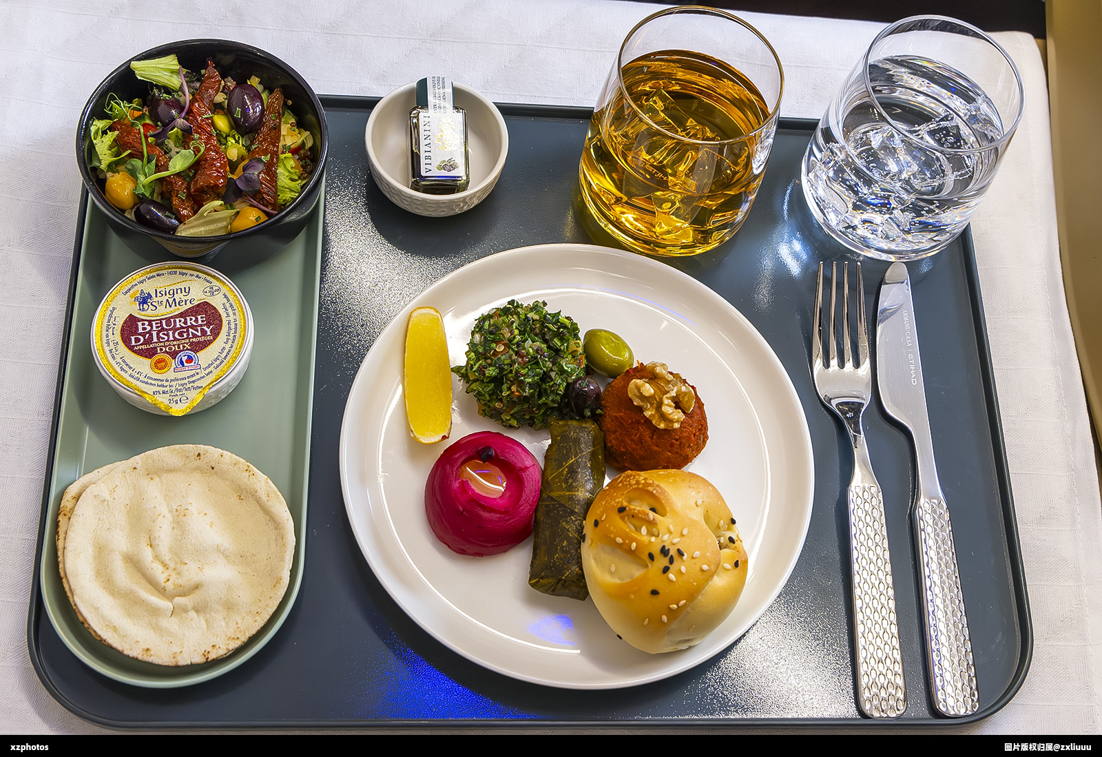 迪拜航展阿提哈德航空地面客舱展