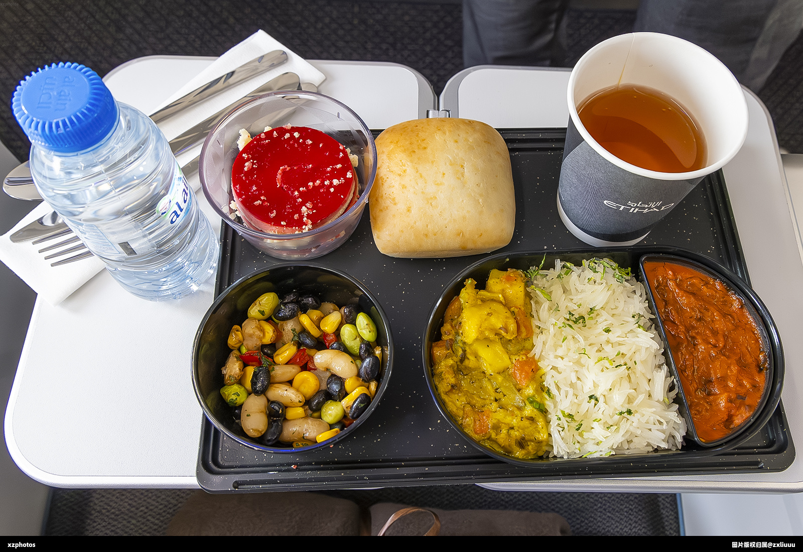 迪拜航展阿提哈德航空地面客舱展