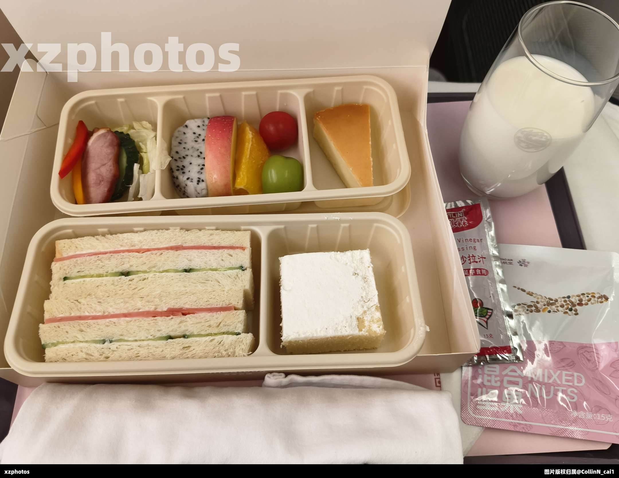 HO1790 深圳-上海 公务舱餐食