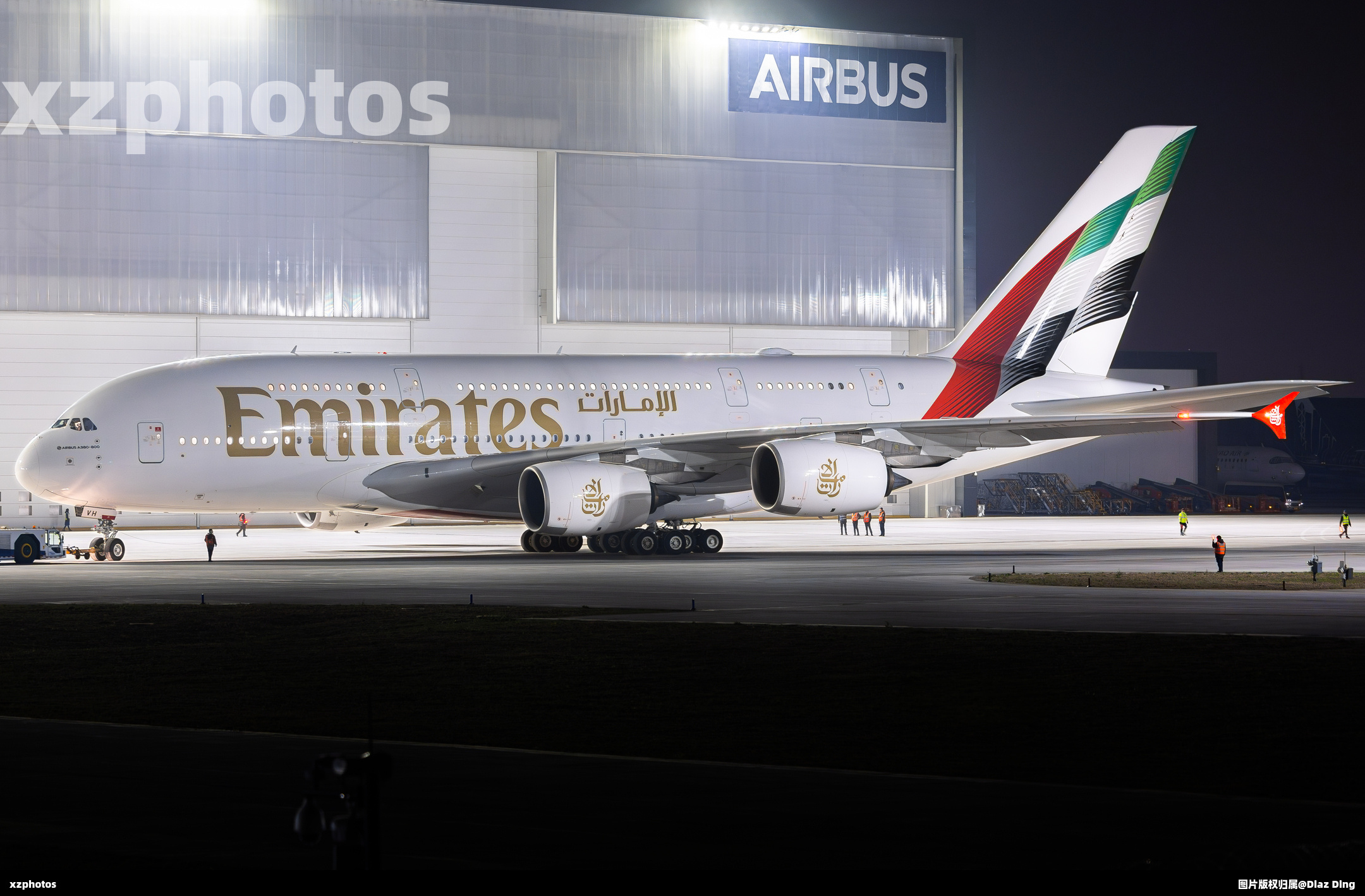 阿联酋航空A380前来成都拆解零部件