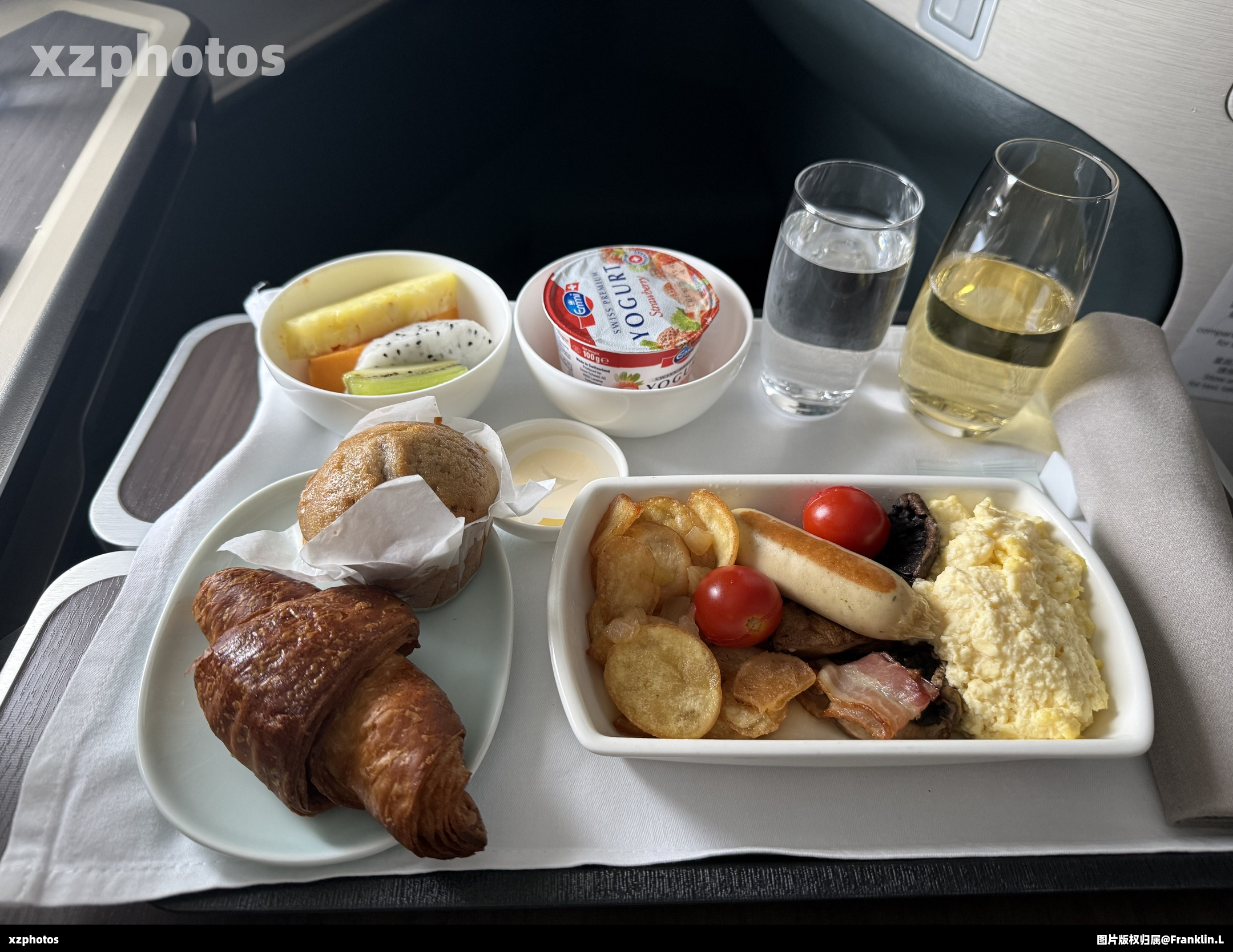 CX368 香港-上海 国泰航空商务舱餐食