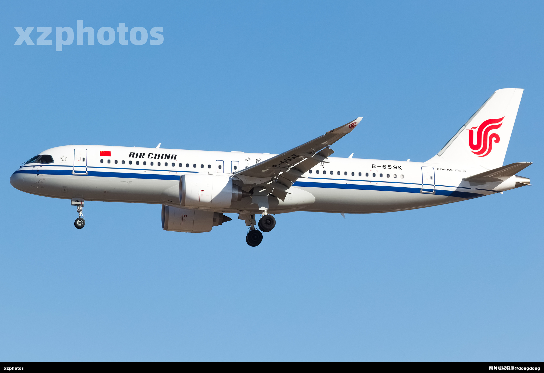 国航目前最年轻C919