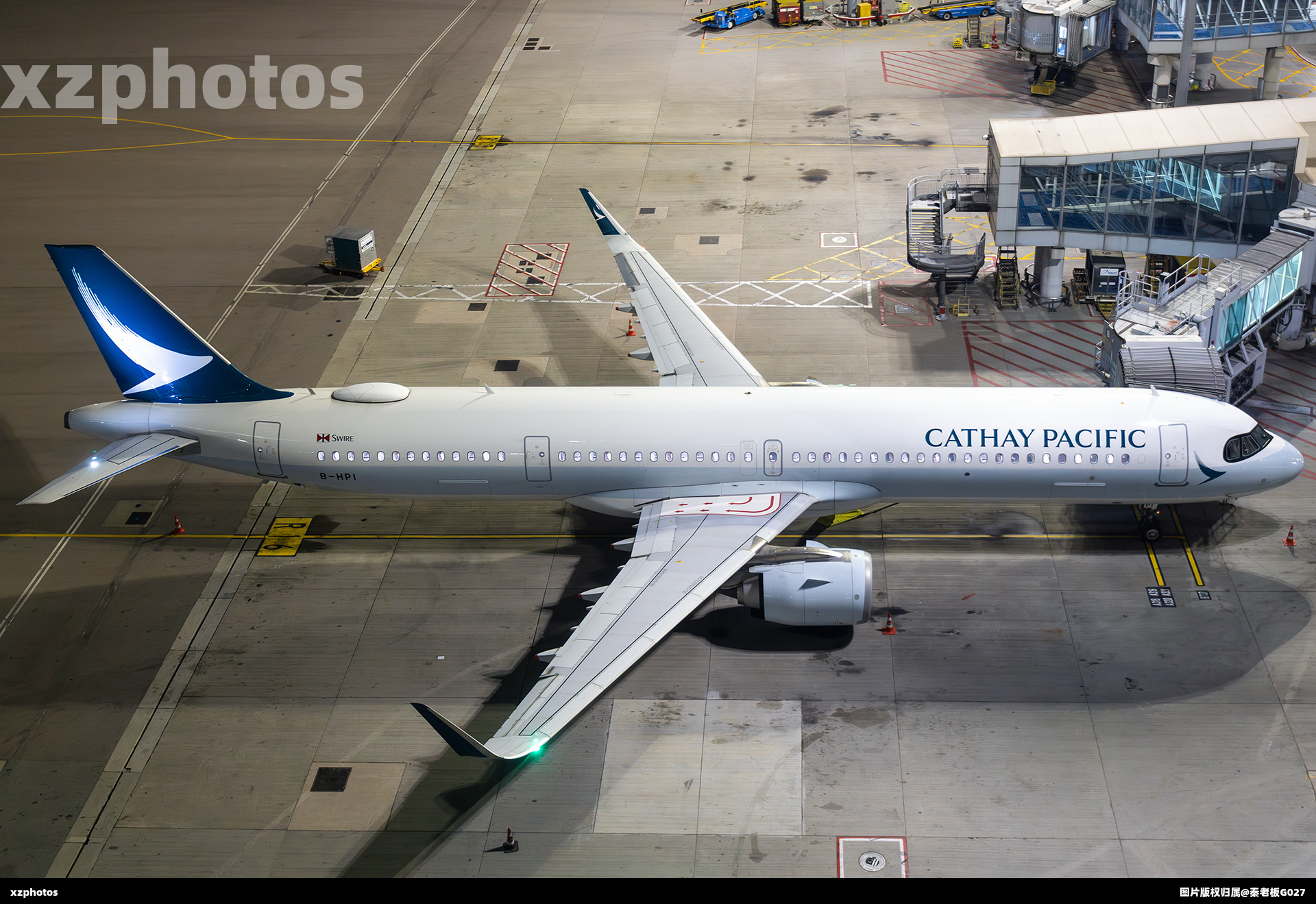 深夜的天际走廊