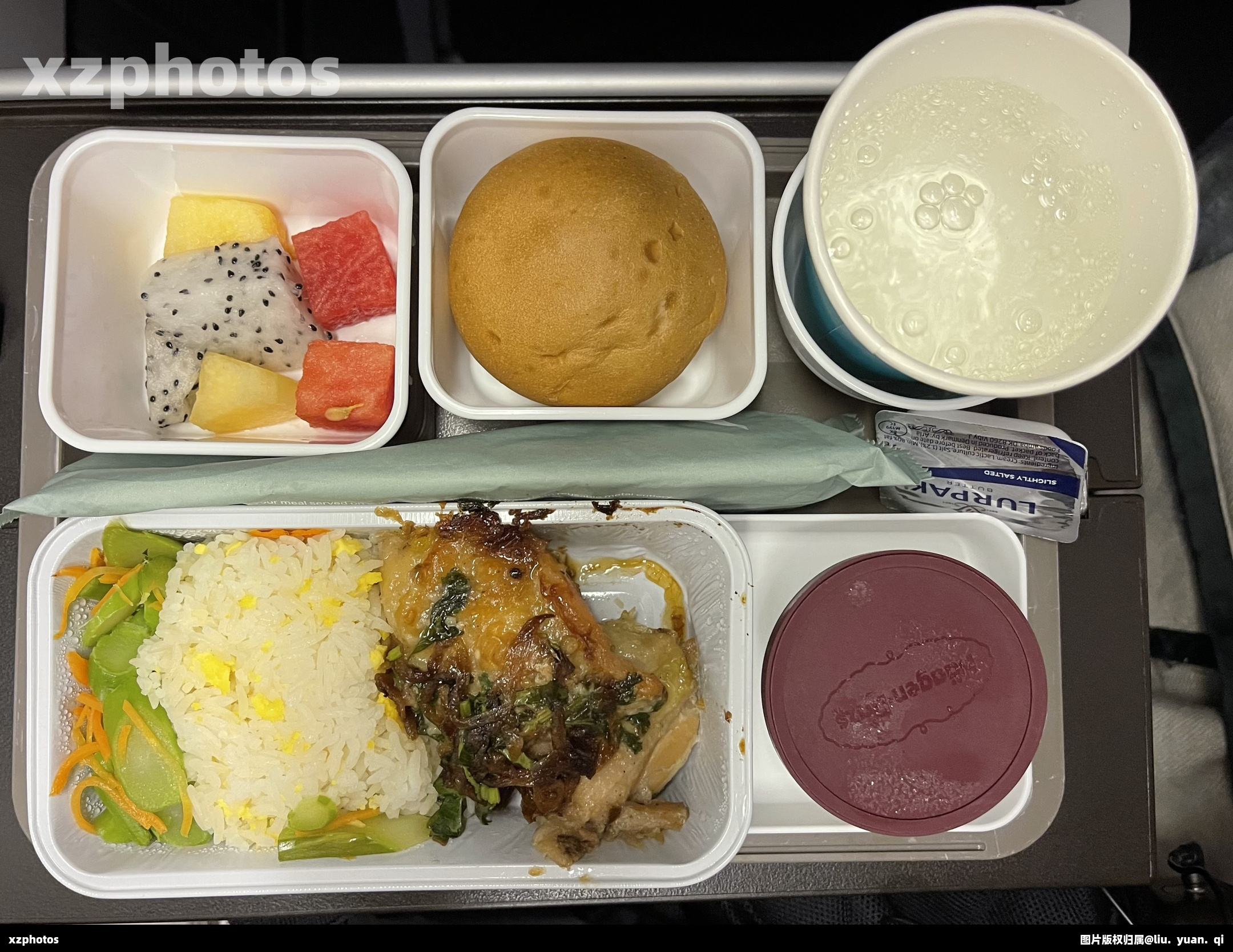 CX362 香港-上海 经济舱餐食