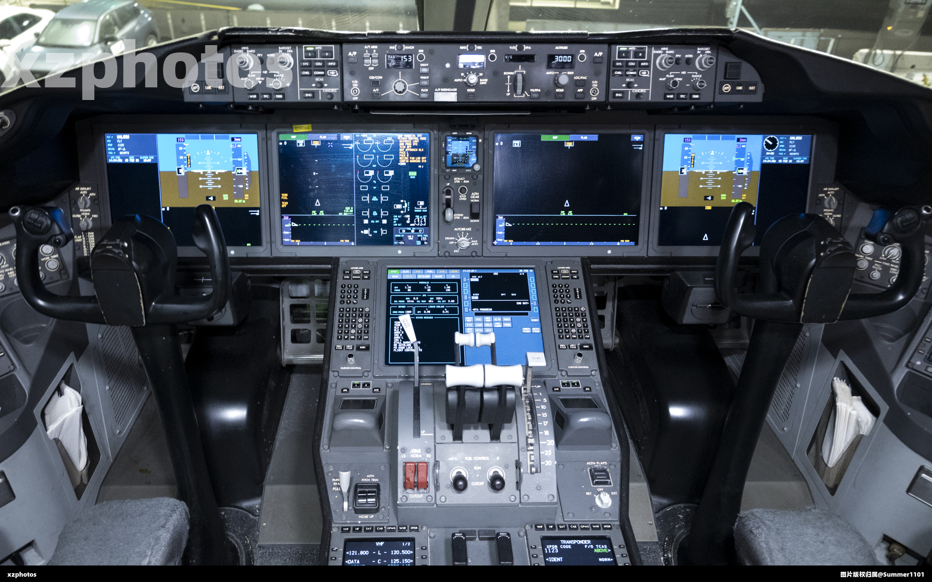 波音787-9驾驶舱787-9