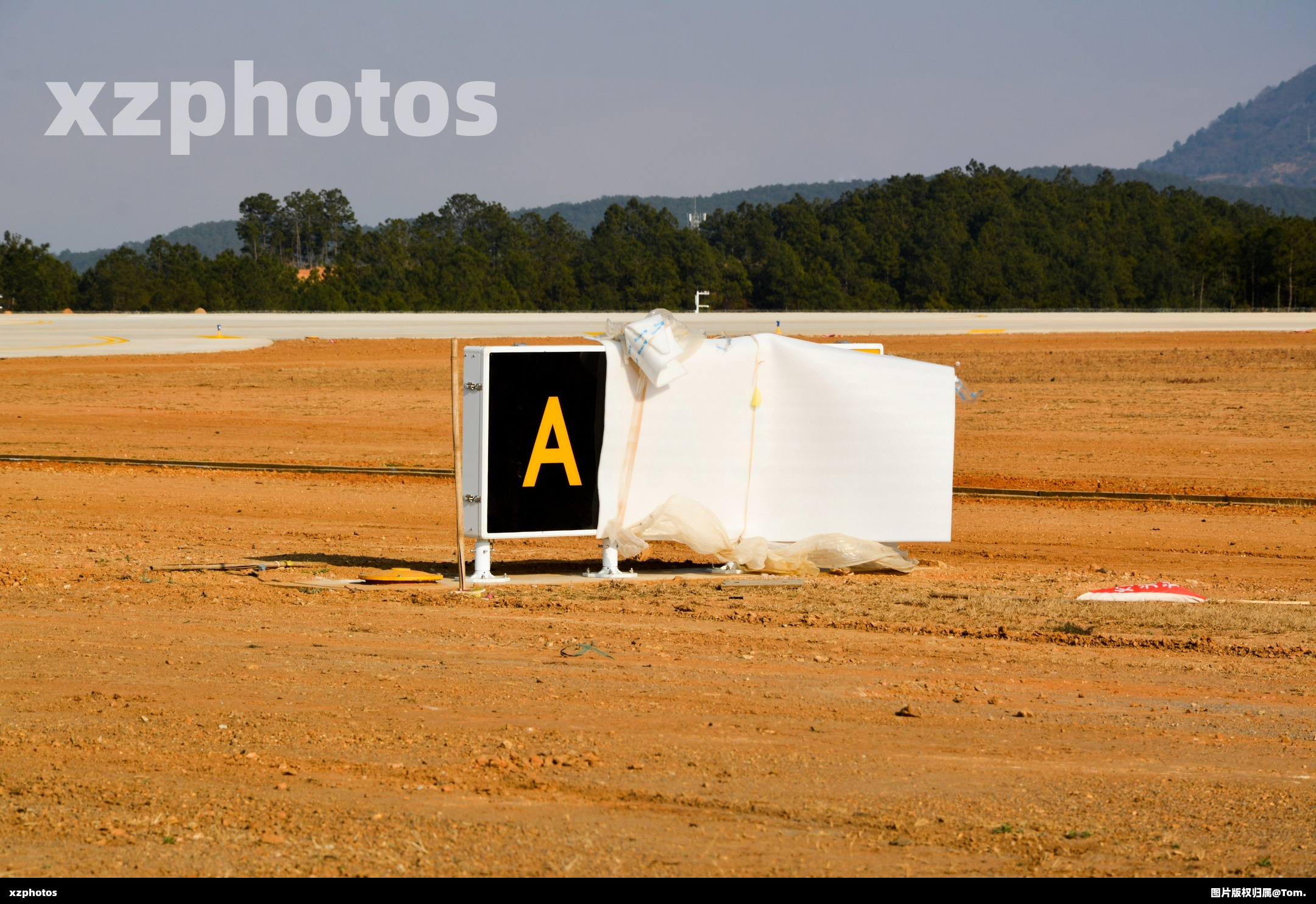 建设完毕的跑道