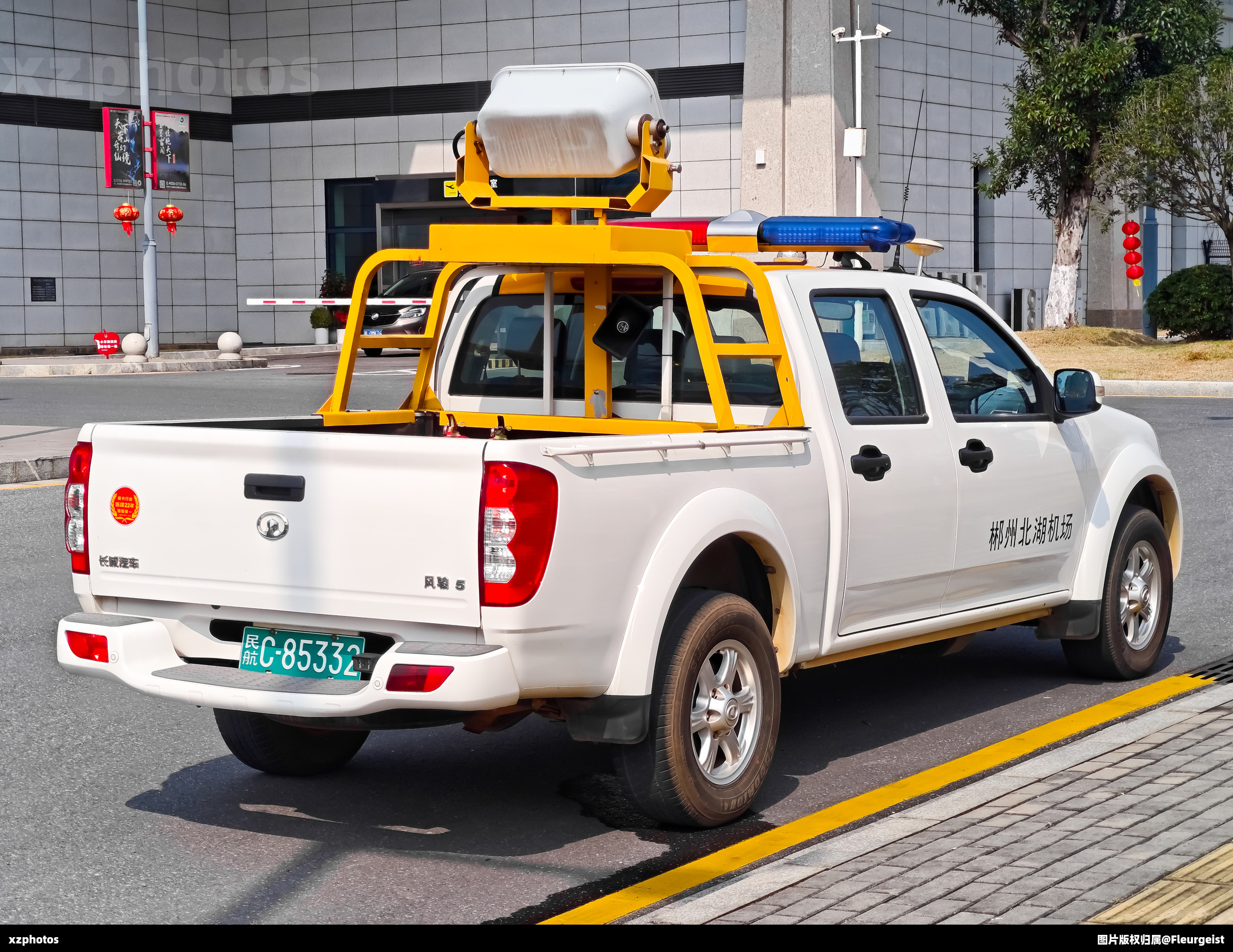 郴州北湖机场驱鸟车